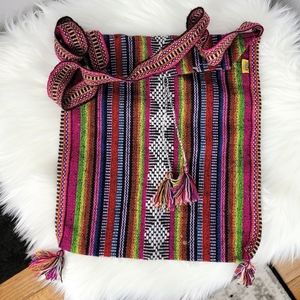 Pinzone Artilana Boho Crossbody Handcrafted Bag Mexico
